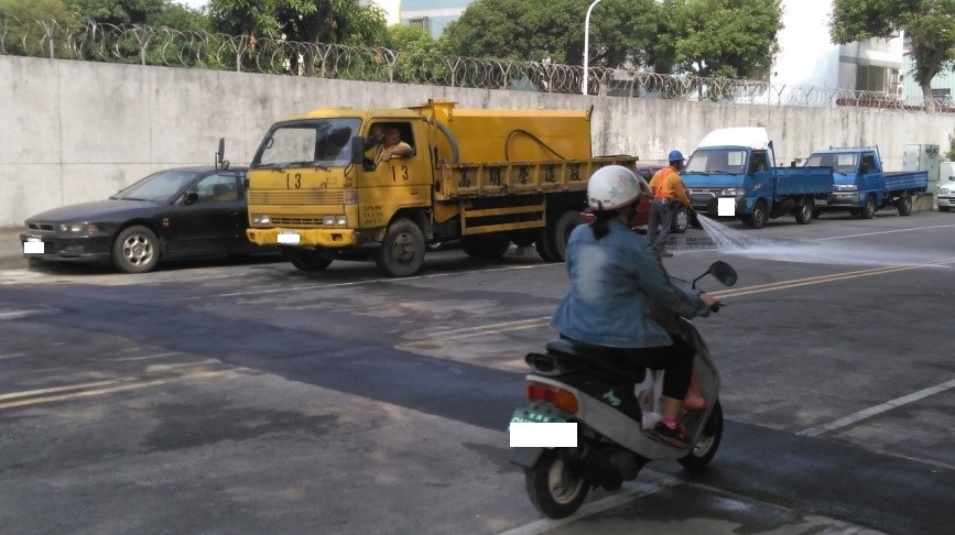 道路施工後